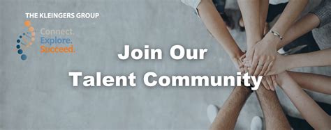 Join Our Talent Community .